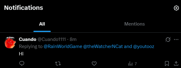 The Watcher tweet media