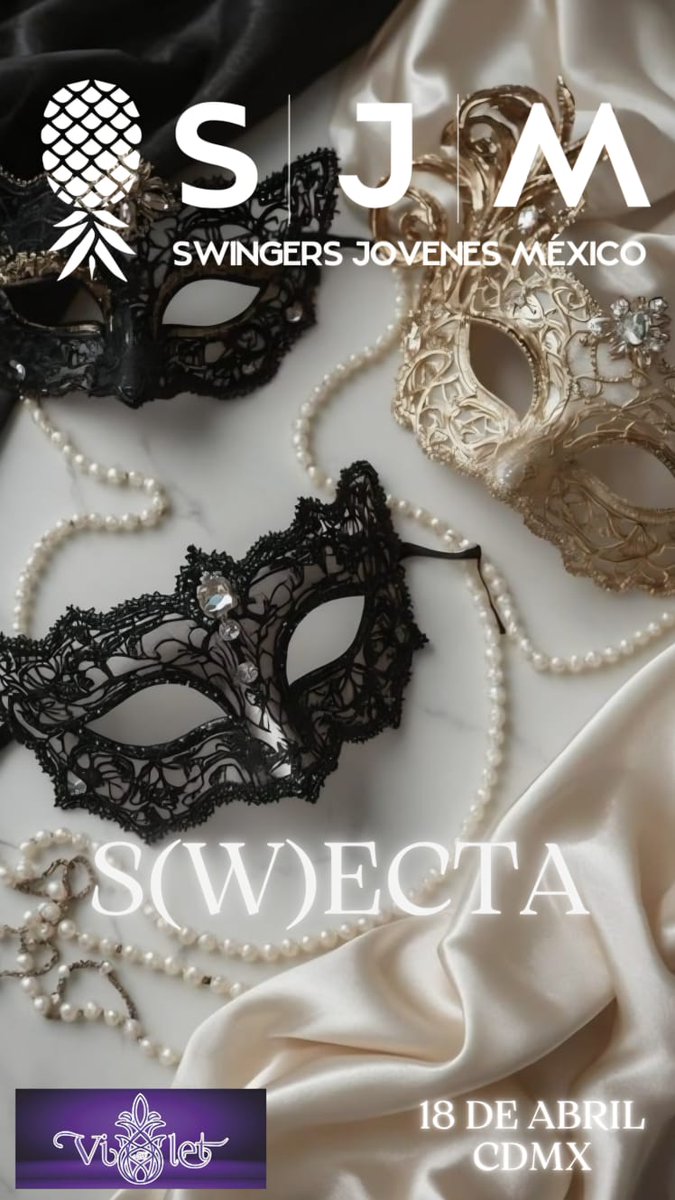 🖇️🖇️Club Privado Sw "Violet"&amp; <a href="/SJM2328/">Erik Schubert 🍍</a>🖇️🖇️

P R E S E N T A

🖤🩶SW(ecta)

La evolución continúa...
...nuevas áreas Instagrameables
diseñadas especialmente para tí. 

📅 Sábado 18 de Abril 2026

⏰ 22:00 hrs 

📍<a href="/Exclusivoviolet/">Club Exclusivo SW</a> 

👿😈DJ Set Live Jonny

•4 Cuartos Temáticos