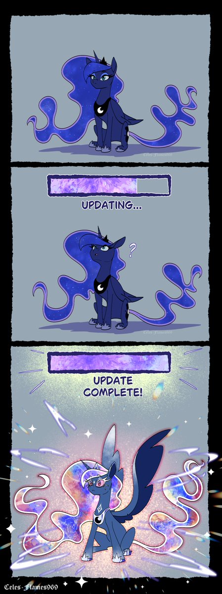 Celes969's tweet photo. ✨Luna got an update✨ https://t.co/0WpbaZqZMa