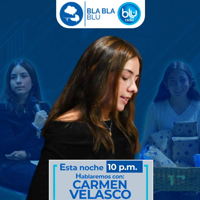 BluRadioCo's tweet photo. ¡Hoy en #BlaBlaBlu!

La escritora Carmen Velasco nos acompañará a partir de las 10:00 p.m.

Y espere a las 11:00 p.m. nuestra conversación con el astrónomo Germán Puerta.

Dirige: @entreelquintero

» https://t.co/oUL93QmLXu« https://t.co/MDkEcV9OzF