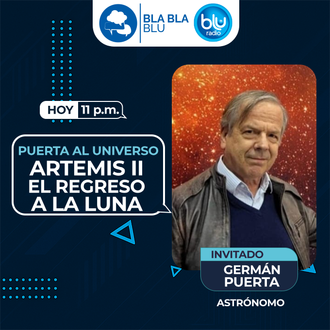 BluRadioCo's tweet photo. ¡Hoy en #BlaBlaBlu!

La escritora Carmen Velasco nos acompañará a partir de las 10:00 p.m.

Y espere a las 11:00 p.m. nuestra conversación con el astrónomo Germán Puerta.

Dirige: @entreelquintero

» https://t.co/oUL93QmLXu« https://t.co/MDkEcV9OzF