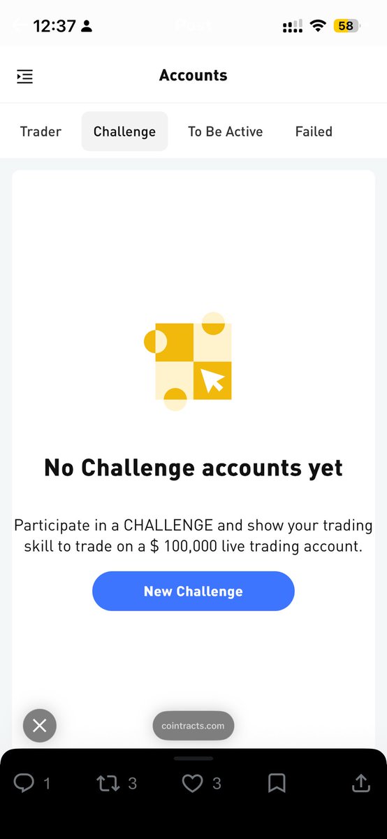 Anuragti07's tweet photo. @skullonomic @cointracts Done now, wish me ❤️ https://t.co/m6qI7AzxqZ
