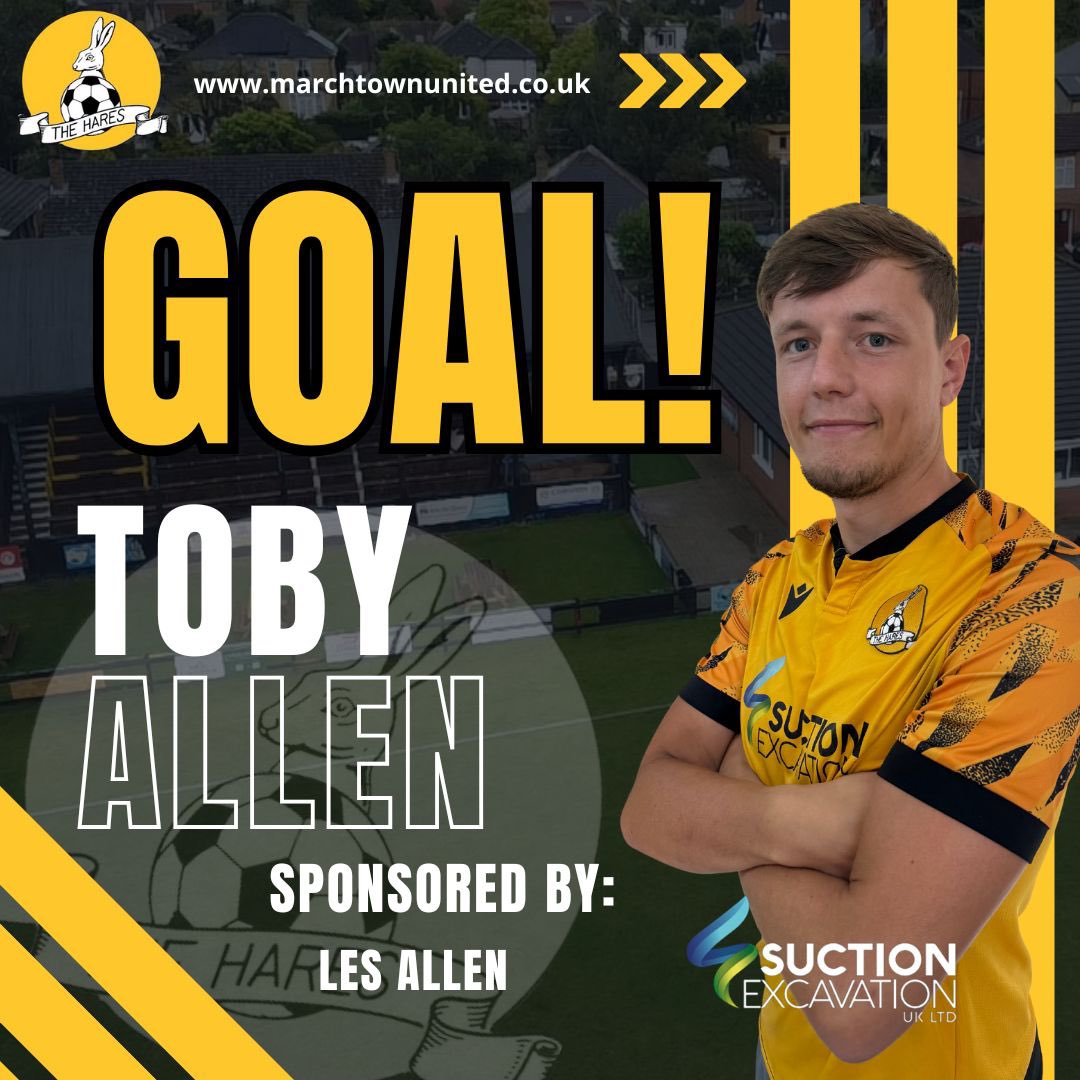 MarchTownFC's tweet photo. GOAL @MarchTownFC 
Toby Allen 
@GNG_Oadby 0-2 @MarchTownFC https://t.co/H9nNsWFJbc