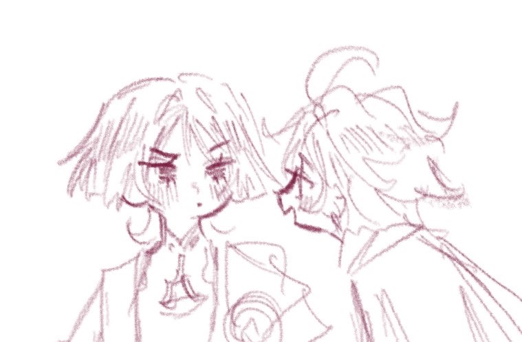 dangoyunyu's tweet image. quick doodle #bye #scaramouche #lohen