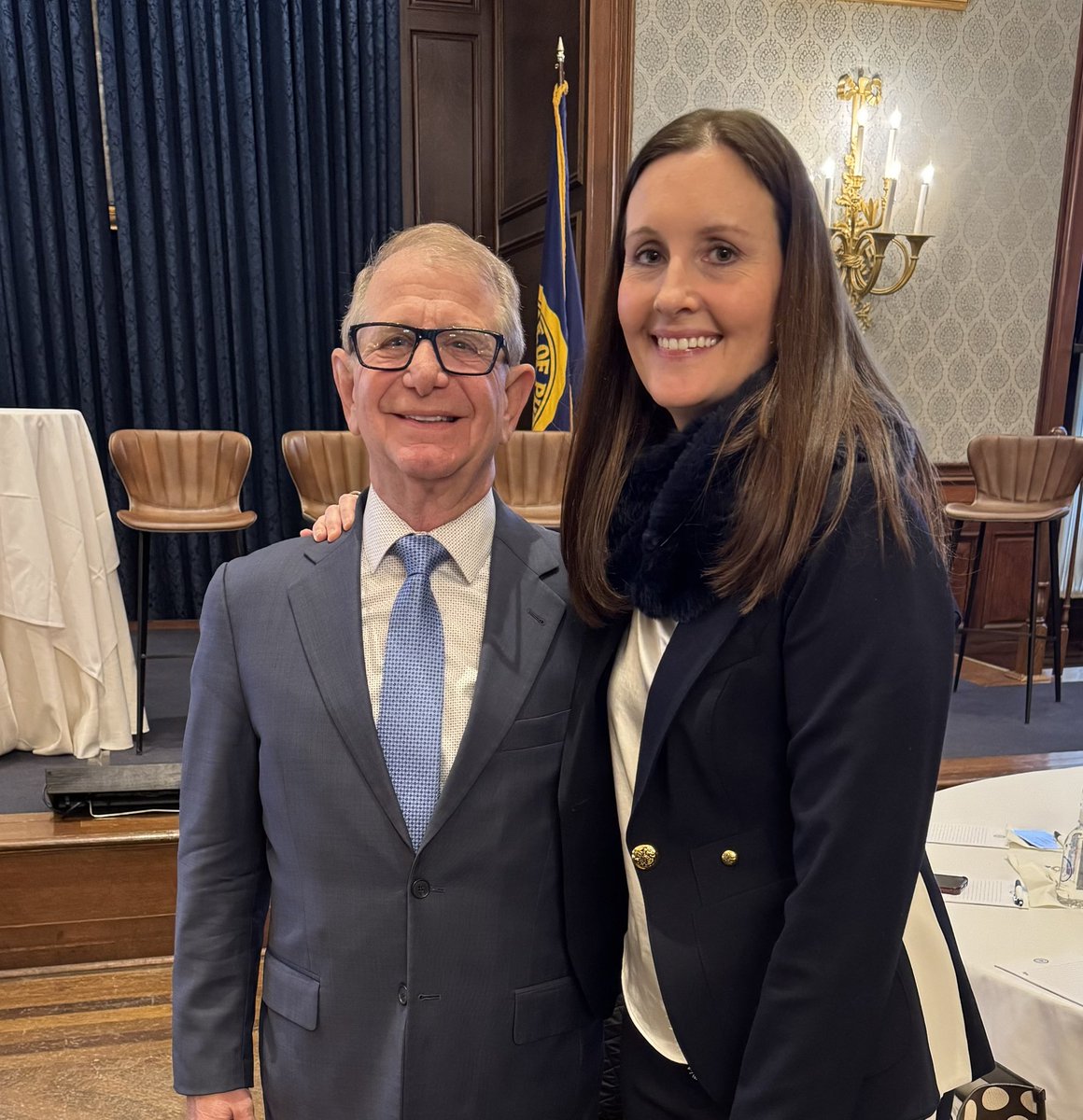 After 46 amazing years, this very special guy <a href="/StuHoffmanPNC/">stuart hoffman</a>, our Senior Economic Advisor, has retired from <a href="/PNCBank/">PNC Bank</a>. From traveling all over the country ✈️ …to telling the craziest of jokes 🤭….to singing (&amp; quoting) the perfect song references 🎶 , it’s been such a gift being