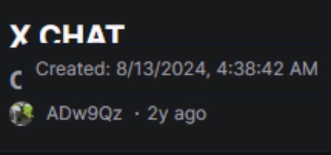 X Chat Fan tweet media