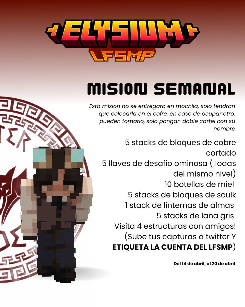 ⁰⁰⁴ LFSMP ELYSIUM tweet media