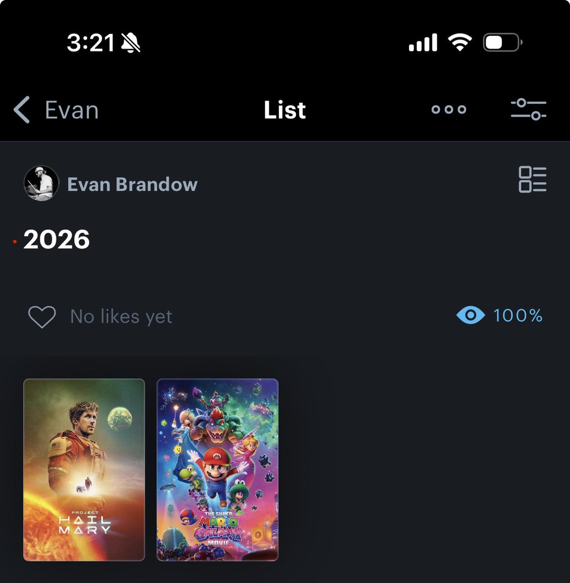 evanbrandow's tweet photo. hydrogen bomb vs coughing baby situation going on in my letterboxd 2026 ranking 4 months in https://t.co/TVLBvbs6rG