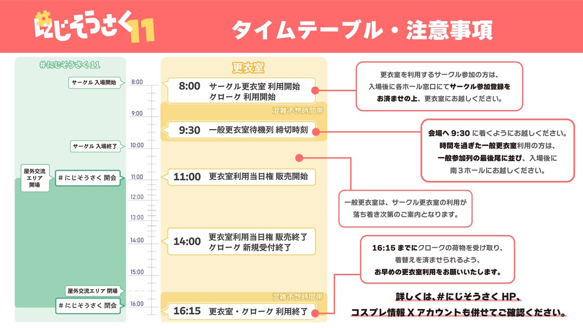 #にじそうさく コスプレ情報 tweet media
