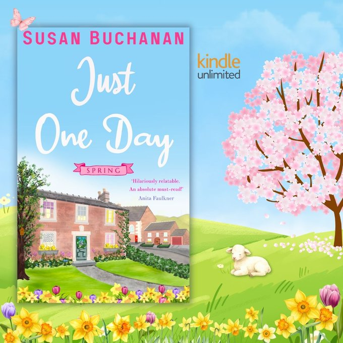Susan_Buchanan's tweet image. 🌸🌸JUST ONE DAY - SPRING🌸🌸
‘I loved reading about this family and would love to read more. Overall, a heart-warming family drama following Louisa as she goes through the ups and downs of life.’
#family #parenting #romance #humour #womensfic #KU
books2read.com/u/meKG0V