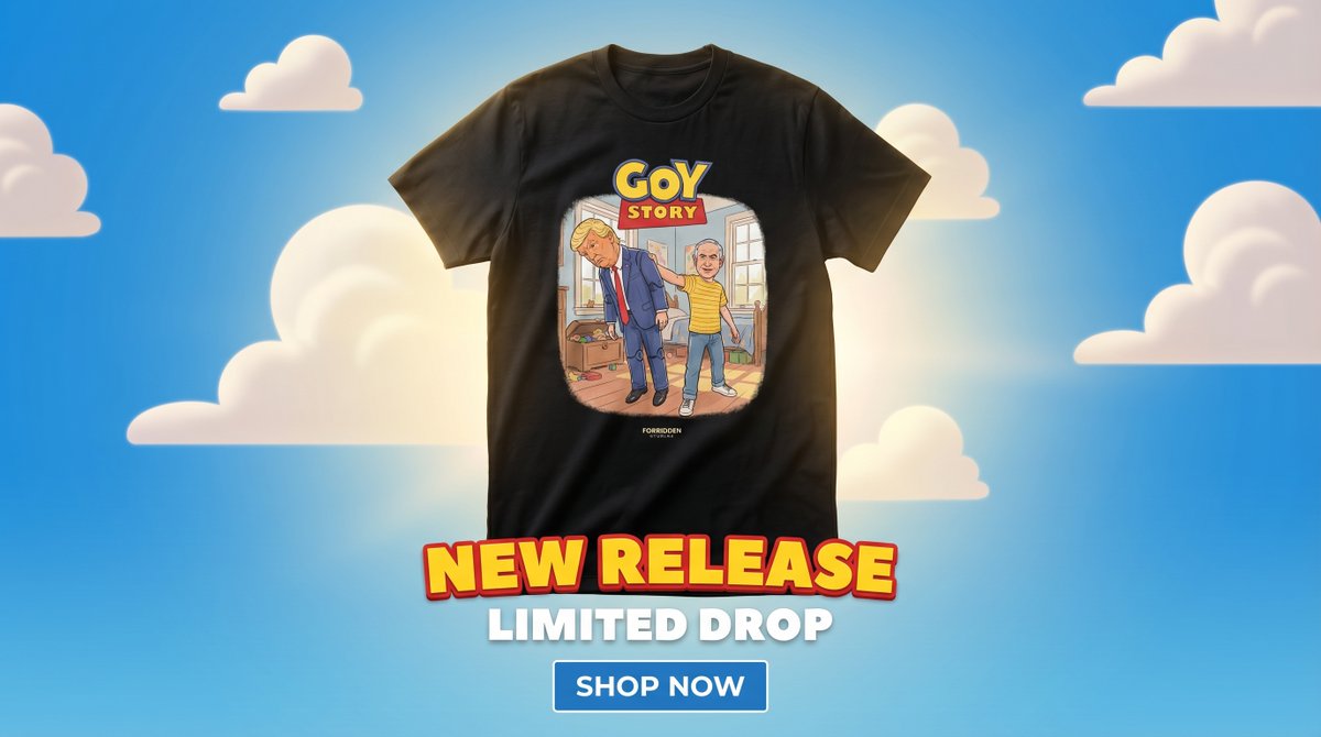 Due to popular demand, Goy Story now has merch: forbiddenclothes.com/collections/go…