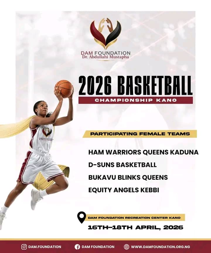 hodismalls's tweet photo. They’re here. They’re ready. They’re unstoppable. 
The female teams participating in the DAM Foundation Kano tournament have been revealed let the battle begin! 
#DAMbasketball #DAMFoundation #DamFoundationKano #damfoundationbasketball 
#DAMbasketballcompanionship https://t.co/Yr2BhHocGS