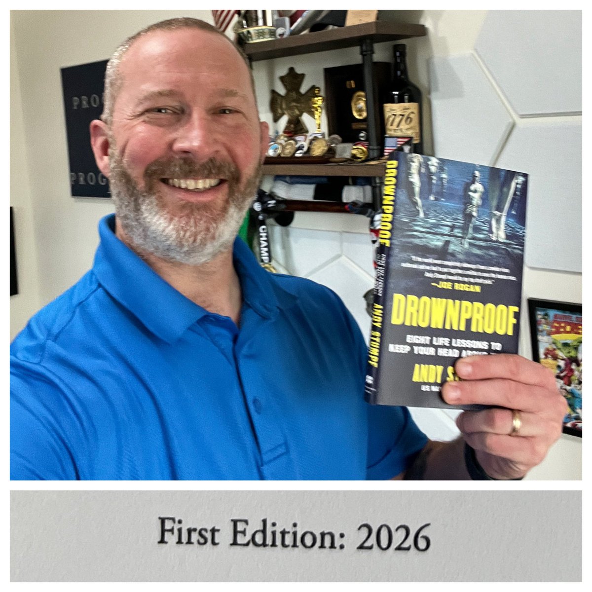 thekevinpannell's tweet photo. Congratulations @jockowillink . I’m excited to read your unique perspective on leadership and the eight life lessons that you’ve pulled together.
Nice job @AndyStumpf77 on coloring within the lines.
#usnavy #drownproof #leadership #hooyahnavy #firstedish https://t.co/HvoPR1iNK4