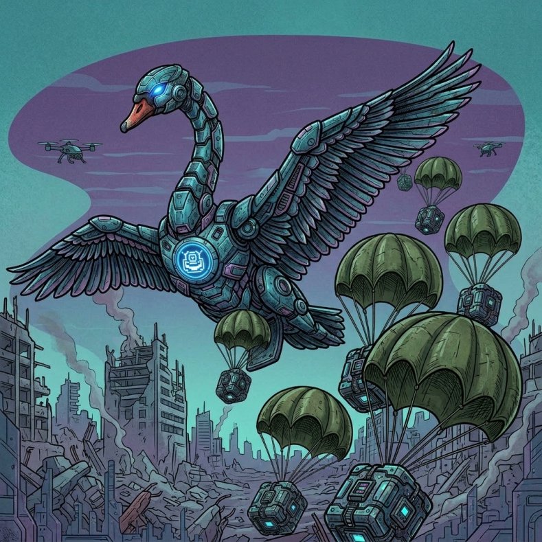XYONnetwork's tweet photo. Market crash ?

That’s when the $404 airdrop is paid out in perpetuity from the reserve to black swan pass holders.

It’s literally designed for the crashes everyone fears. 

And yes, holding the Pass = free land claim in the XYON ecosystem. 

Real utility in tough times. https://t.co/Pesi0D2DCe