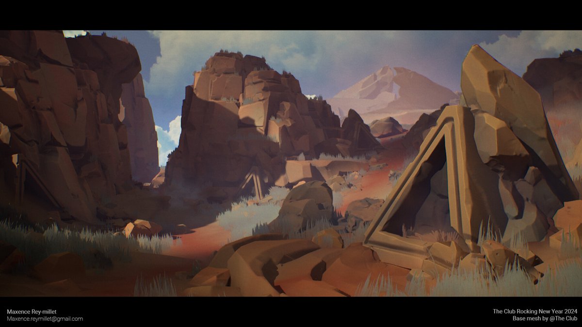 JoujkArt's tweet image. Hello fellows #PortfolioDay 👋

I'm Max, Level Artist At Quantic Dream (Previously Ubisoft). I'm looking for my next opportunity

I love mechs, rocks, &amp;amp; big saturated colors! 🎨