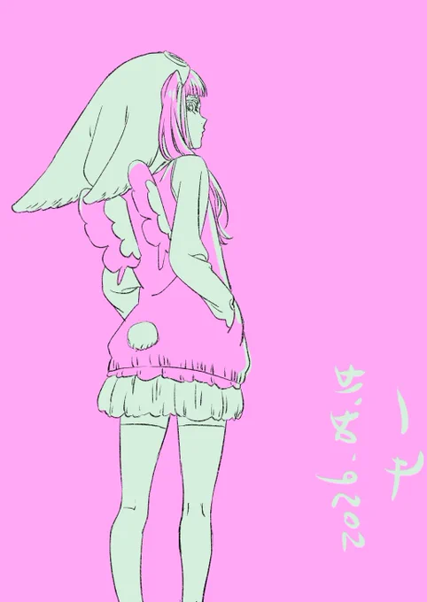 息抜きリルカ。おめでとー