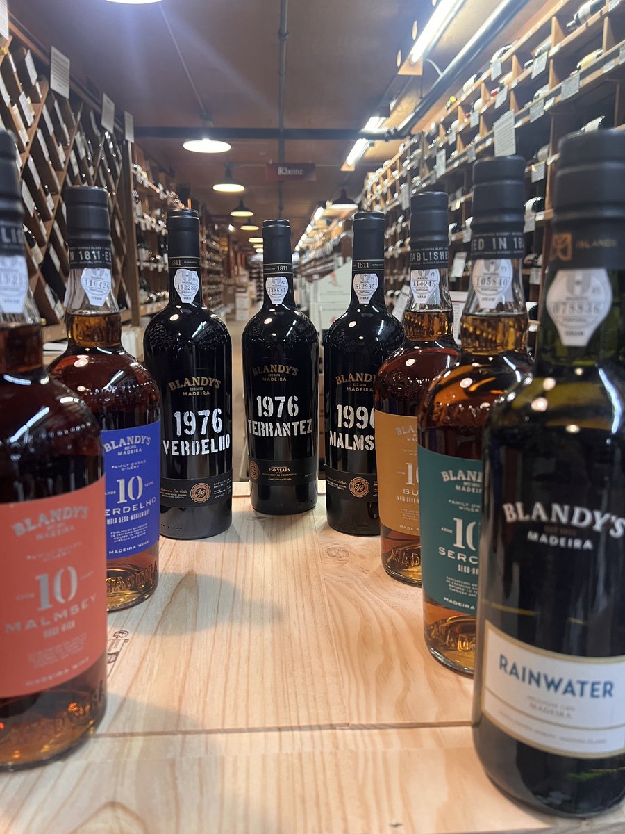 chickybaby007's tweet photo. This Thursday at @mrhitime we welcome Chris Blandy of Blandy’s Madeira. We will be tasting their 10- Year Sercial, Bual, Malmsey, Verdelho,and some Frasqueira Madeiras. This is a rare treat. Hope you can make it! #blandys https://t.co/vdPtTpHmSa