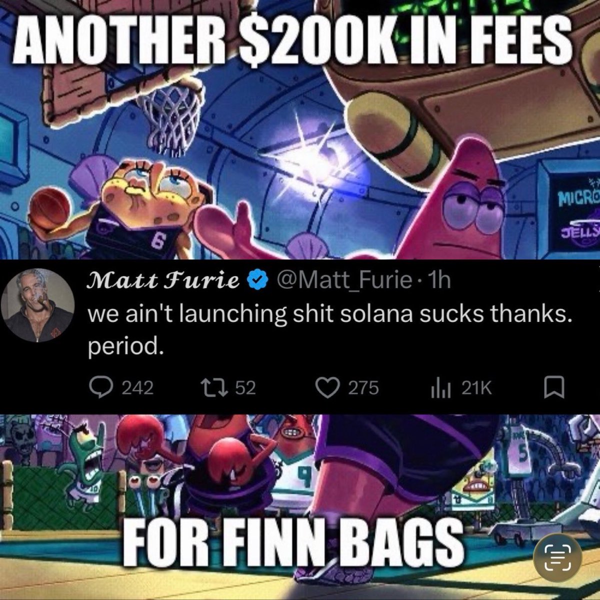 MidCurveMortal's tweet image. The last tweet from @Matt_Furie before everything got deleted.

Thanks for playing.

$PEPE