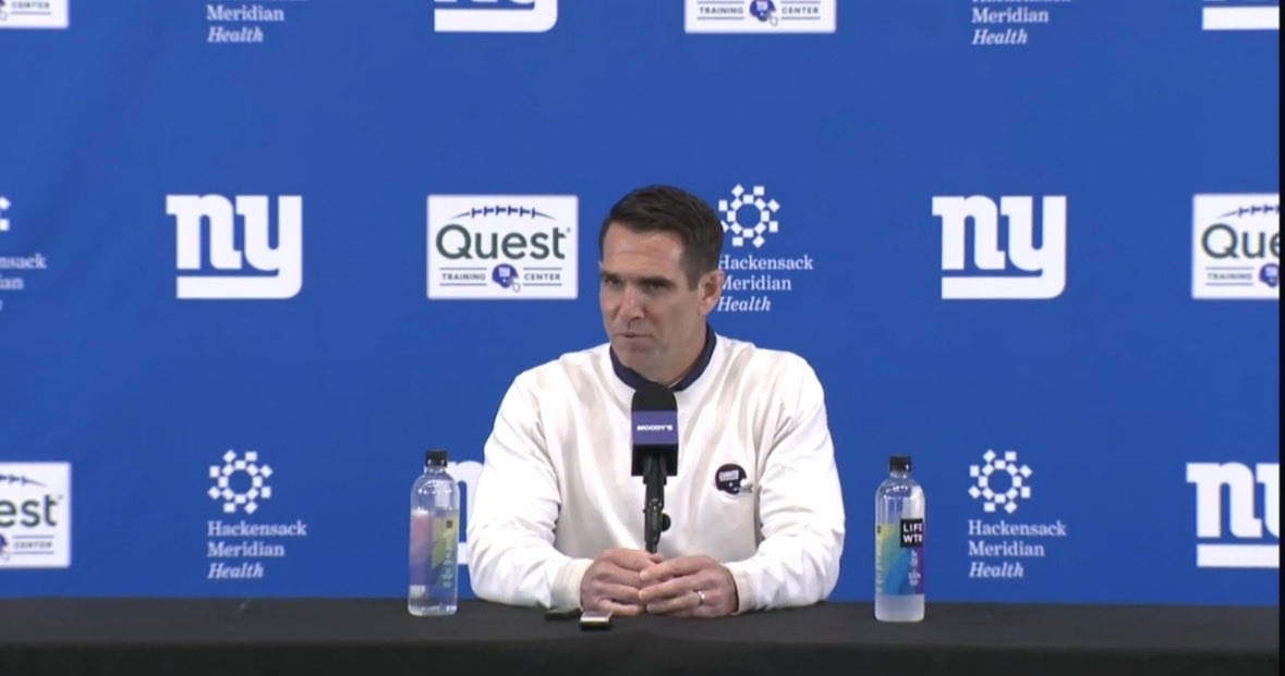 MikeGarafolo's tweet image. #Giants GM Joe Schoen says of Dexter Lawrence that they’ve had “good conversations with representatives” as they work on a solution. “We’d like for Dexter to be here and at some point we’ll come to a resolution here, whatever that may be. We’ll see.”