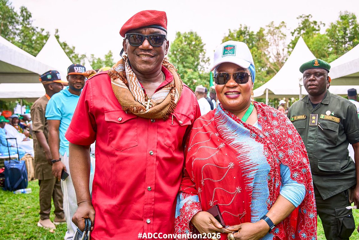 KafinHausaa's tweet image. “INEC have attempted to undermine us, but the National Convention we held in Abuja has sealed our victory.” #ADCConvention2026

— Barr. Solomon Dalung