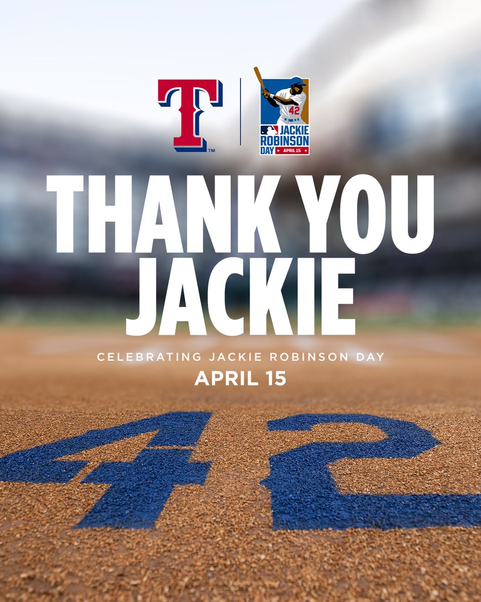 Today we honor the legendary Jackie Robinson, a trailblazing pioneer who led the way for change in baseball and beyond. #Jackie42