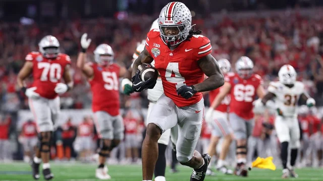 _Pat_Murphy's tweet image. "We really had no guys that had juice when they had the ball in their hands."

Jeremiah Smith saw it. Ryan Day recognized it. Cortez Hankton was brought in, in part, to fix it.

That's why the #Buckeyes are focused on YAC this offseason.
247sports.com/college/ohio-s…