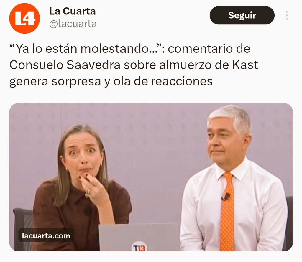 Vulgarcito15's tweet photo. ¿Me van a decir que nadie cachaba que Consuelo Saavedra es Pinochetista declarada?. Hueon, está casada con el culiao que cobraba $25 millones por almorzar con los sinvergüenzas del caso PENTA. El burgués pro golpe de Andrés Velasco. ✌️✌️✌️ https://t.co/PApfqX0aKw