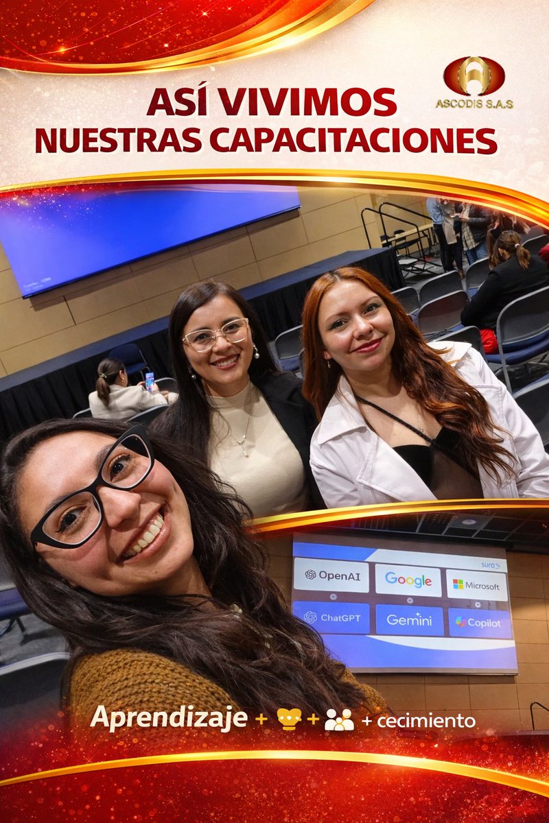 ASCODIS1's tweet image. ¡Capacitar es prevenir! 📚🦺
En ASCODIS seguimos fortaleciendo conocimientos para promover entornos de trabajo más seguros y saludables.
#ASCODIS #Capacitación #SST #SeguridadYSaludEnElTrabajo #PrevenciónDeRiesgos #TrabajoSeguro #CulturaPreventiva