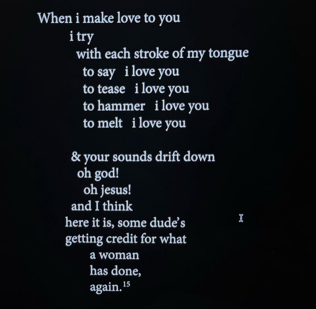 inthshade's tweet image. writing ‘man’ at the beginning of this tweet reminded me of this poem…#apologies