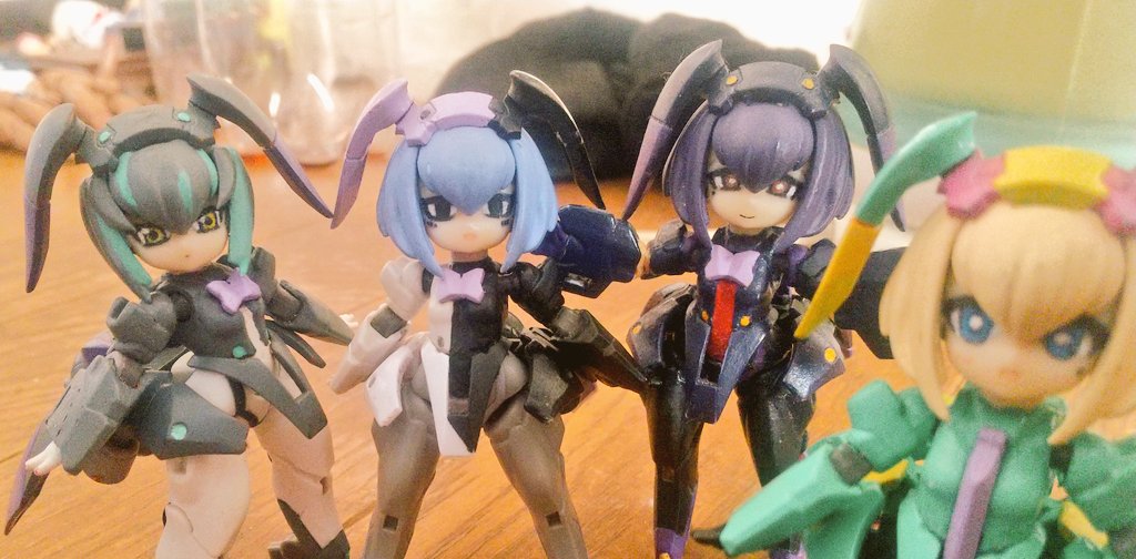 #パートナーデー　
四姉妹(*´ω｀*)