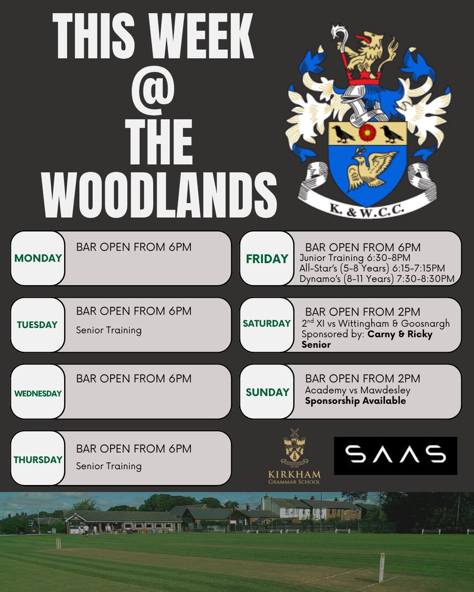 Kirkham & Wesham CC tweet media
