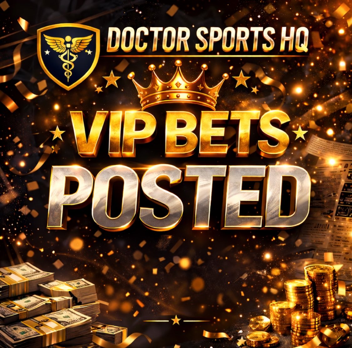 DoctorsportsHQ's tweet photo. 7 NHL bets. 1 NBA bet. 3 MLB bets. Locked in and ready to cash. 

VIP card is stacked today - don’t miss out. Join now and win with @DoctorsportsHQ 
🔥💰🏒🏀⚾️

#VIPBets #NHLPicks #NBABets #MLBPicks #SportsBetting 

https://t.co/fvY0q46ozp https://t.co/FTIt6mnujH