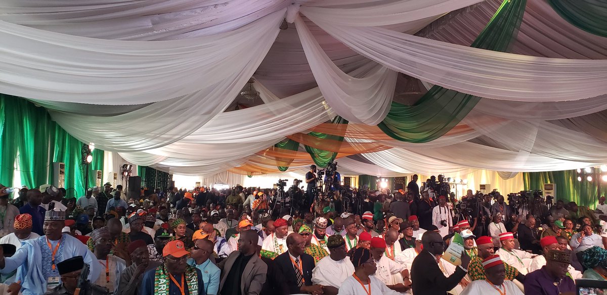 Against all odds.

Victory at last.

The African Democratic Congress has just shaken hands with paradise!

Senator David Mark will be scented.

Rotimi Amaechi, Rabiu Kwankwaso, Peter Obi, Atiku Abubakar, Ogbeni Rauf Aregbesola, and Aminu Tambuwal will all be elected!

Nafiu Bala