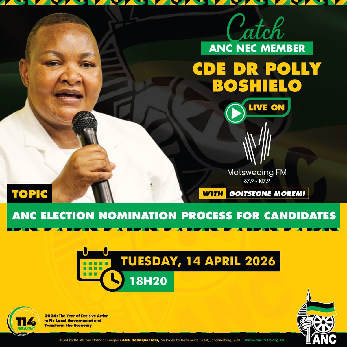 Dr Polly Boshielo tweet media