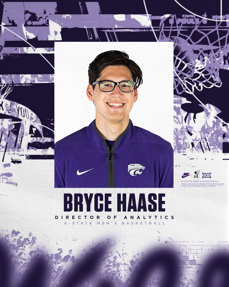 KStateMBB's tweet image. The build continues…

Welcome @Bryce_Haase8, Director of Analytics

#EMAW
