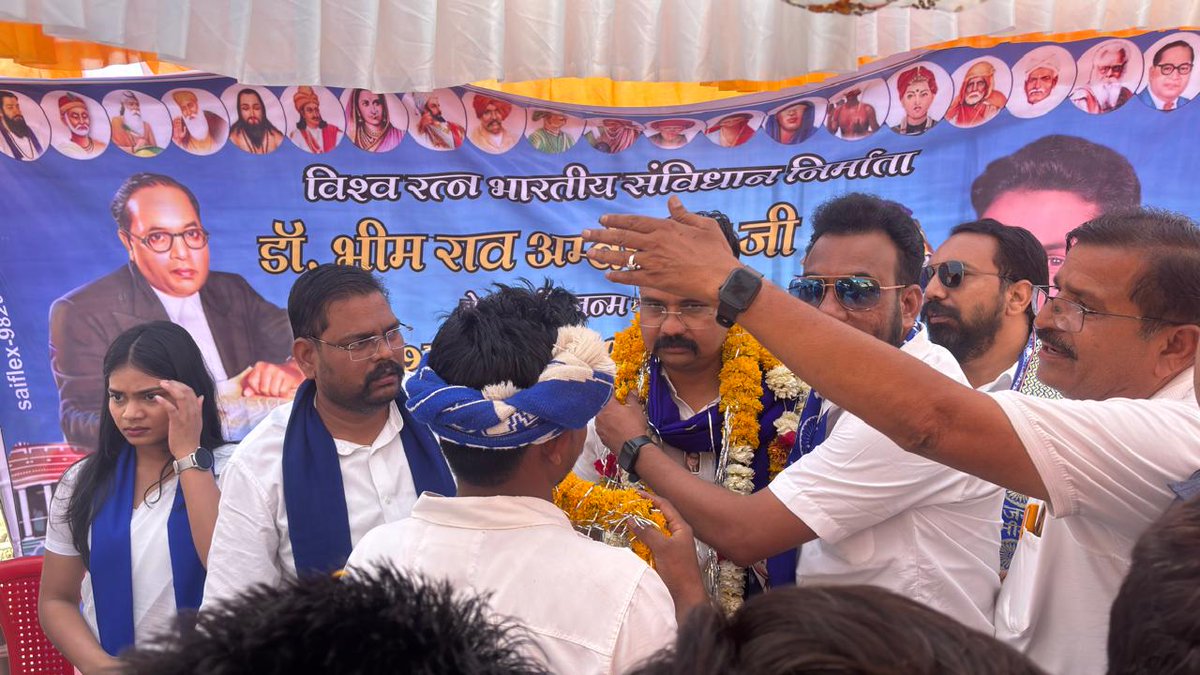 आज भीम जन्मभूमि यात्रा (14 अप्रैल) के पावन अवसर पर डॉ. भीमराव आंबेडकर जी की 135वीं जयंती पर भीम जन्मभूमि स्मारक पर नमन कर यह दृढ़ संकल्प लिया गया कि जल्द ही ग्वालियर हाईकोर्ट परिसर में बाबा साहब की भव्य प्रतिमा स्थापित की जाएगी।
साथ ही जन्मभूमि को राष्ट्रीय स्मारक का दर्जा दिलाने