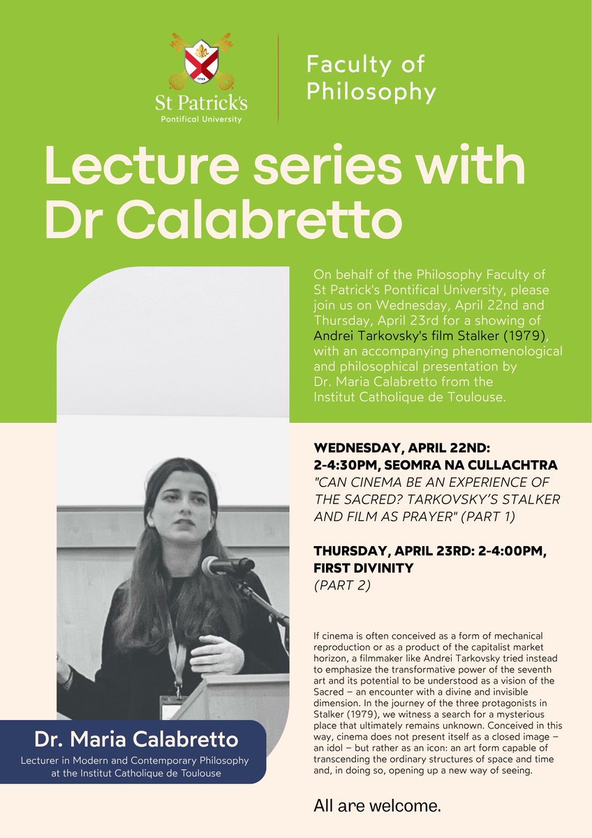 St Patrick's Pontifical University tweet media