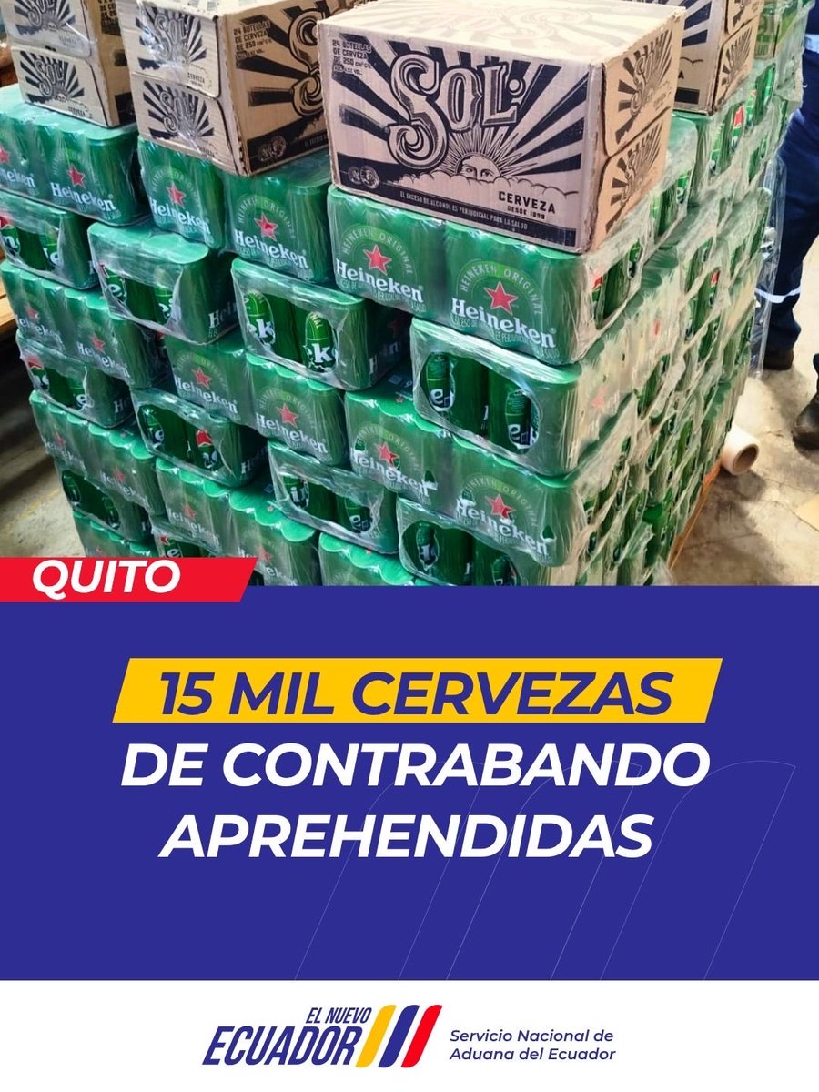 Servicio Nacional de Aduana del Ecuador tweet media