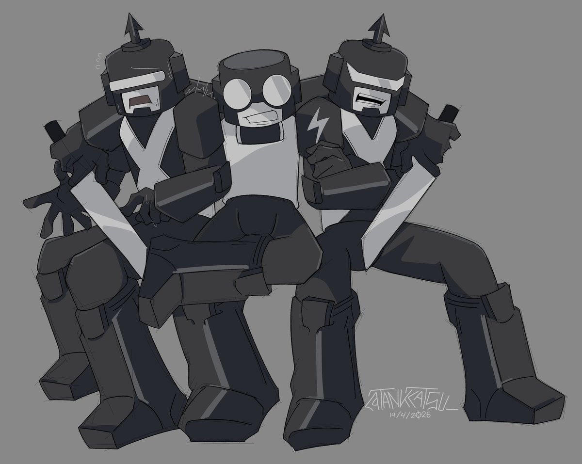 TankCatsu_'s tweet photo. #Tankmen https://t.co/MpNEdcEeOF