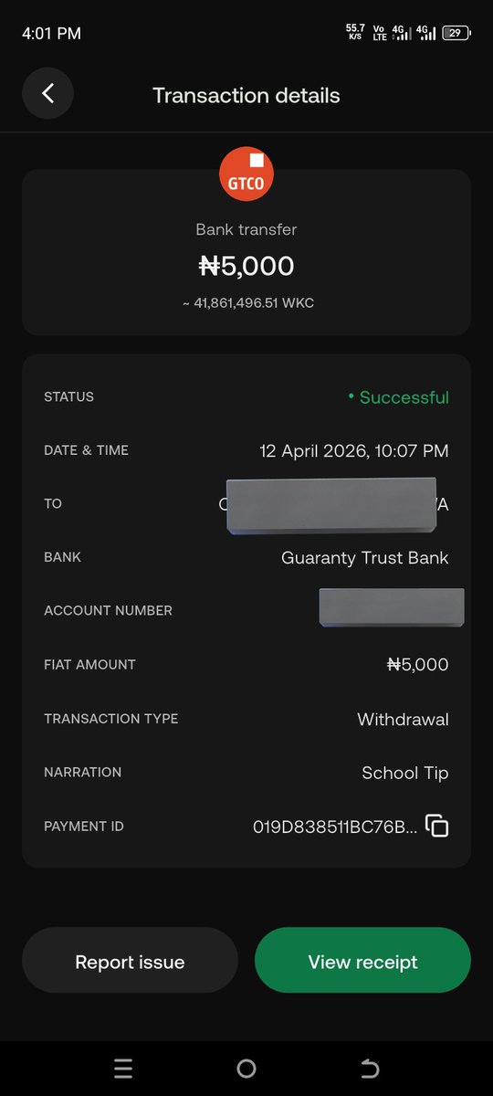 Spending nearly half a billion $WKC on <a href="/peniremit/">Peniremit (Launching September)</a> makes spending very easy. Discipline is required. As testing continues, I need to sound this as we go public, do not send all your holdings to <a href="/peniremit/">Peniremit (Launching September)</a> oooo. Treat it as your physical wallet that holds your daily spending. 2% ✅