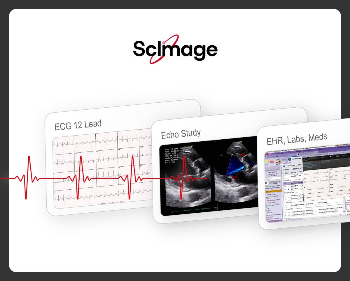 ScImageInc's tweet photo. More than 300 million ECGs are performed annually, making it one of the highest-volume diagnostic tests.

Yet in many health systems, ECG data lives in a silo. Studies are acquired, interpreted &amp; signed but rarely integrated into cardiology workflow alongside imaging &amp; EHR data. https://t.co/AXG1AUtNCv