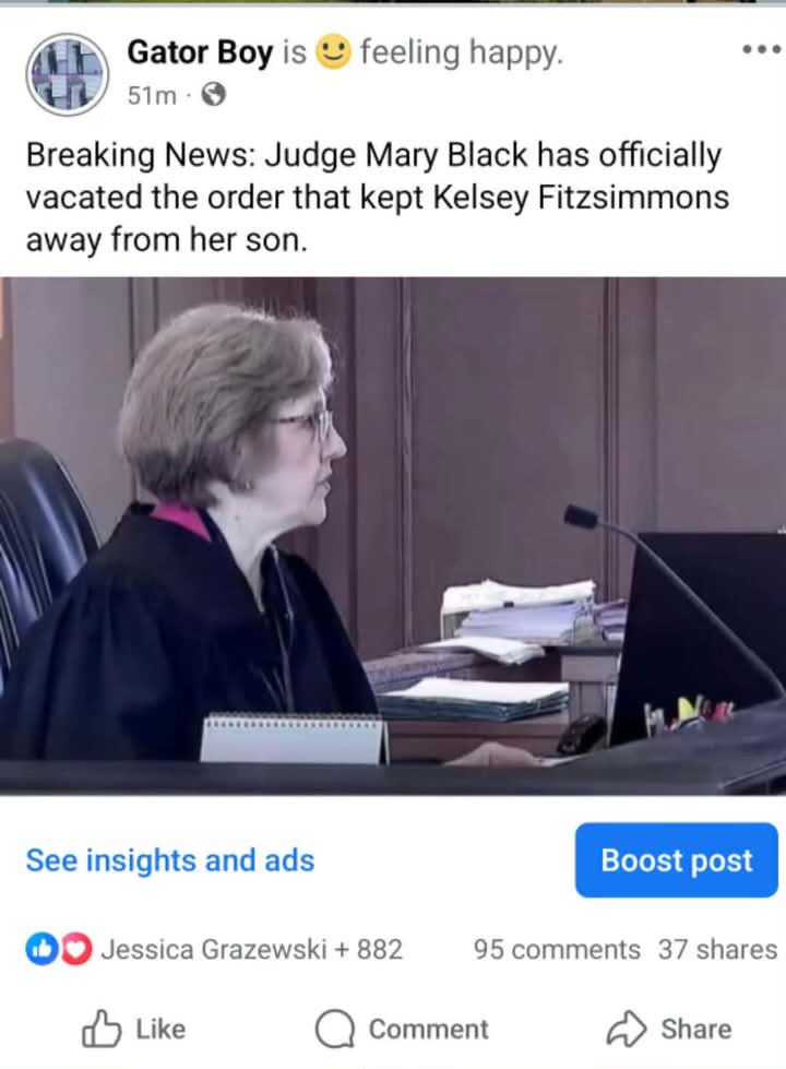 Justice for Kelsey Fitzsimmons tweet media