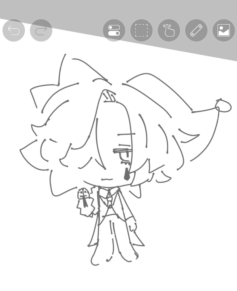 Meitolenat_yami's tweet image. 以前に描いた🟣🟢廃棄された設定（おそらく）
擬人⚠️