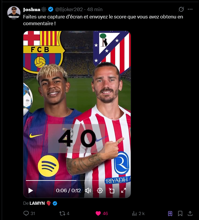 Atlético téy ma Rayla🤭 tweet media
