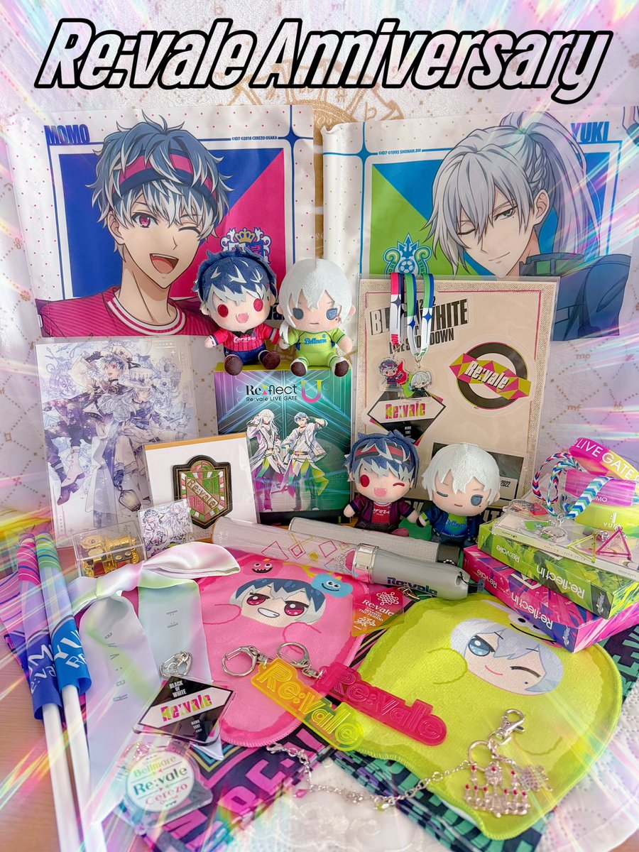 Re:vale記念日おめでとう🩷💚