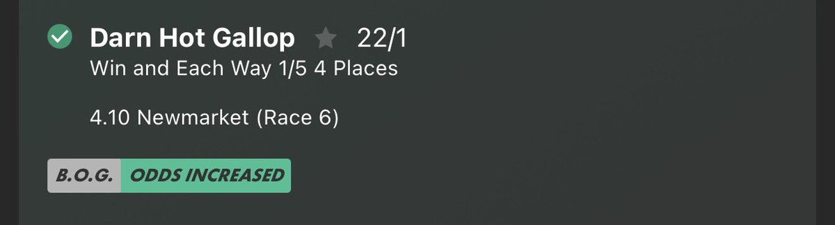 O'Brien Stakes tweet media