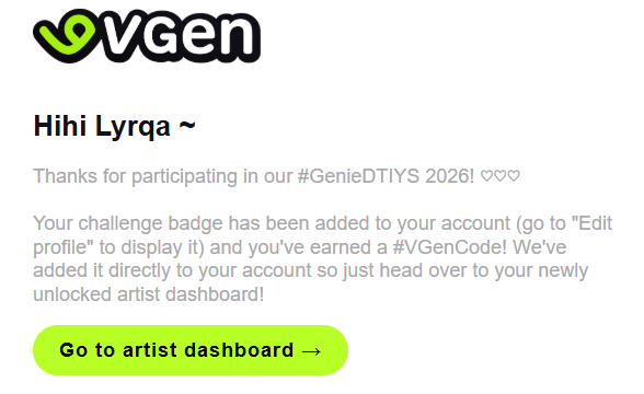 Lyrqa! VGEN artist tweet media