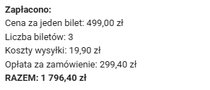 Sebasti89554843's tweet photo. @Fanatyk_ tak tak, ja wiem bo sam kupiłem na tibigo, ale może na alebilet dorwą kapkę taniej https://t.co/1Dz0C7OFdz