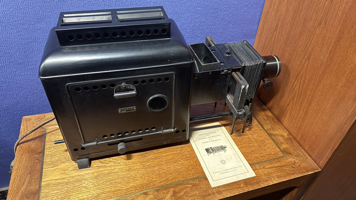 allanrea_rea's tweet image. Site visit in the city that reads. 

Always great to find interesting historical devices. 

#AVTweeps #AVinTheAM