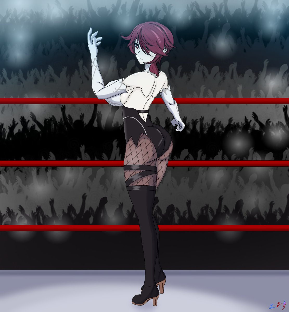 A familiar assassin has showed up into TWE. Rosaria the sister of the Church of Mondstadt has finally joined the crew and judging by the looks of her, she's ready to rock.

#genshinimpact #wrestleverse #wrestledesign #Rosaria